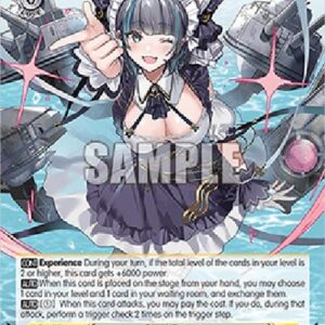 Weiß Schwarz AZL/119 Heavy Cruiser, Cheshire (V.2 - Super Rare)