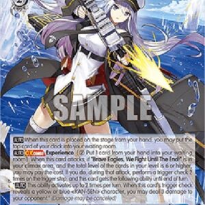 Weiß Schwarz AZL/119 Aircraft Carrier, Enterprise (V.2 - Super Rare)