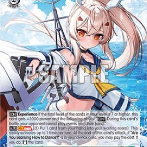 Weiß Schwarz AZL/119 Destroyer, Ayanami (V.2 - Super Rare)