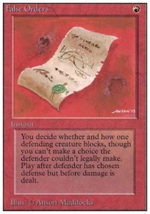 Magic: The Gathering False Orders