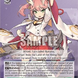 Weiß Schwarz AZL/119 Ryuujou (V.1 - Common)