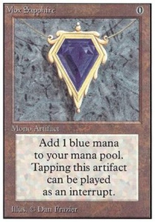 Magic: The Gathering Mox Sapphire