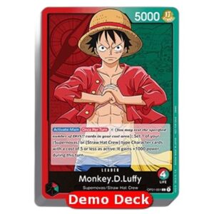 One Piece DEMO Deck: Monkey.D.Luffy