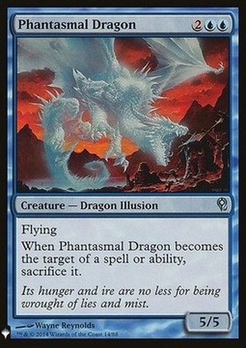 Magic: The Gathering Phantasmal Dragon