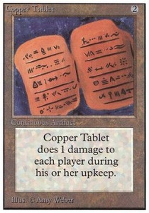 Magic: The Gathering Copper Tablet