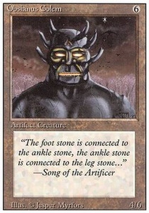 Magic: The Gathering Obsianus Golem