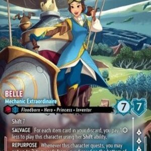 Lorcana 7ARI Belle - Mechanic Extraordinaire (V.2)
