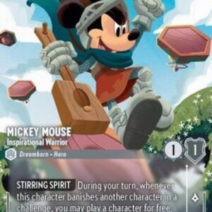 Lorcana 7ARI Mickey Mouse - Inspirational Warrior (V.2)