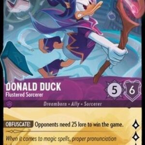 Lorcana 7ARI Donald Duck - Flustered Sorcerer (V.1)