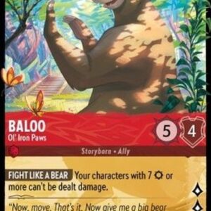 Lorcana 7ARI Baloo - Ol' Iron Paws