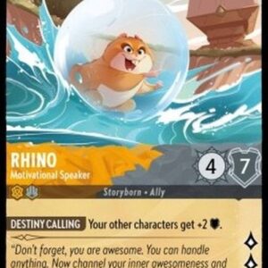 Lorcana 7ARI Rhino - Motivational Speaker