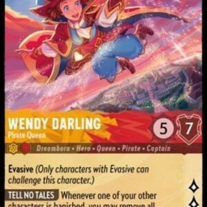 Lorcana 7ARI Wendy Darling - Pirate Queen