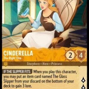 Lorcana 7ARI Cinderella - The Right One