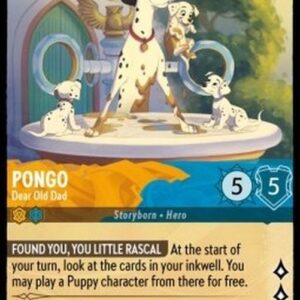 Lorcana 7ARI Pongo - Dear Old Dad