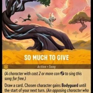 Lorcana 7ARI So Much to Give