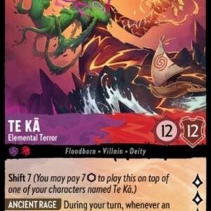 Lorcana 7ARI Te Kā - Elemental Terror