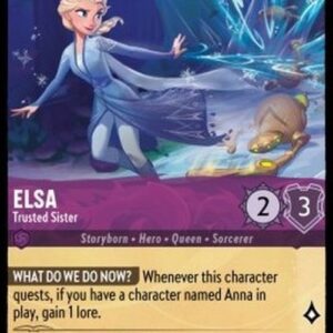 Lorcana 7ARI Elsa - Trusted Sister
