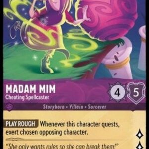 Lorcana 7ARI Madam Mim - Cheating Spellcaster