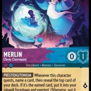 Lorcana 7ARI Merlin - Clever Clairvoyant