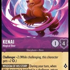 Lorcana 7ARI Kenai - Magical Bear