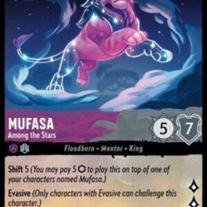 Lorcana 7ARI Mufasa - Among the Stars