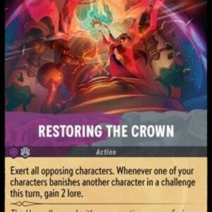 Lorcana 7ARI Restoring the Crown