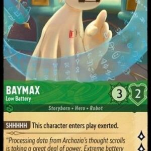 Lorcana 7ARI Baymax - Low Battery