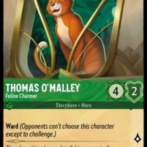 Lorcana 7ARI Thomas O'Malley - Feline Charmer