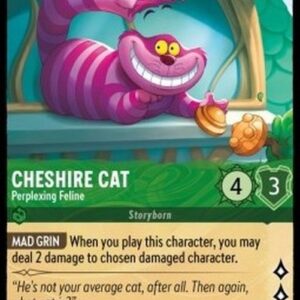 Lorcana 7ARI Cheshire Cat - Perplexing Feline