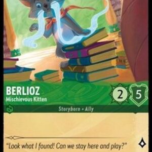 Lorcana 7ARI Berlioz - Mischievous Kitten