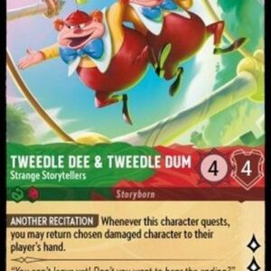 Lorcana 7ARI Tweedle Dee & Tweedle Dum - Strange Storytellers