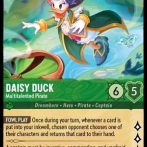 Lorcana 7ARI Daisy Duck - Multitalented Pirate