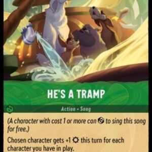 Lorcana 7ARI He's a Tramp