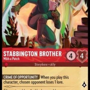 Lorcana 7ARI Stabbington Brother - With a Patch