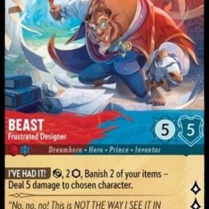 Lorcana 7ARI Beast - Frustrated Designer