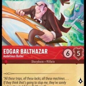 Lorcana 7ARI Edgar Balthazar - Ambitious Butler