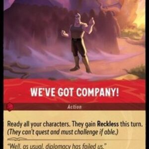 Lorcana 7ARI We've Got Company!