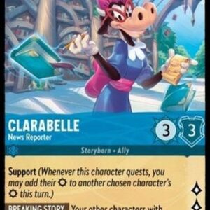 Lorcana 7ARI Clarabelle - News Reporter