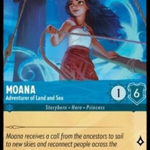 Lorcana Moana - Adventurer of Land and Sea