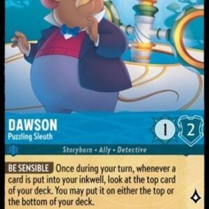 Lorcana 7ARI Dawson - Puzzling Sleuth
