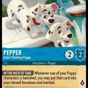 Lorcana 7ARI Pepper - Quick‐Thinking Puppy