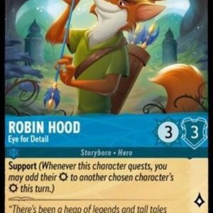 Lorcana 7ARI Robin Hood - Eye for Detail