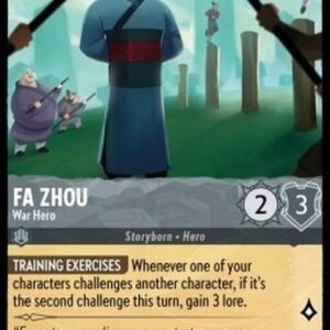Lorcana 7ARI Fa Zhou - War Hero