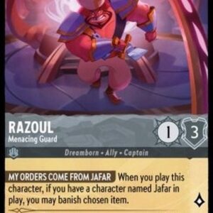 Lorcana 7ARI Razoul - Menacing Guard