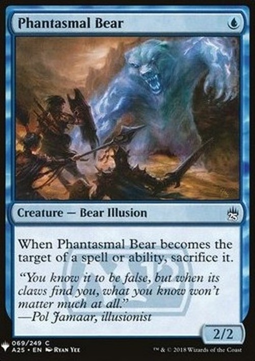 Magic: The Gathering Phantasmal Bear