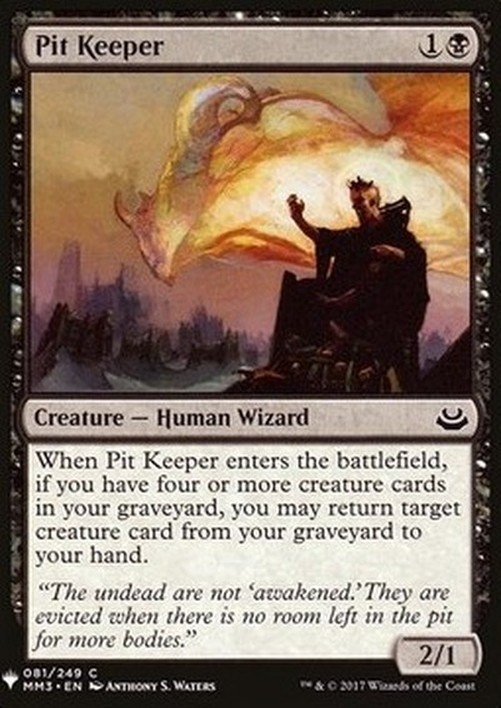 Magic: The Gathering Pit Keeper