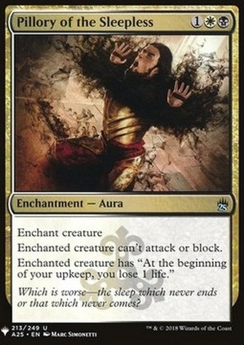 Magic: The Gathering Pillory of the Sleepless
