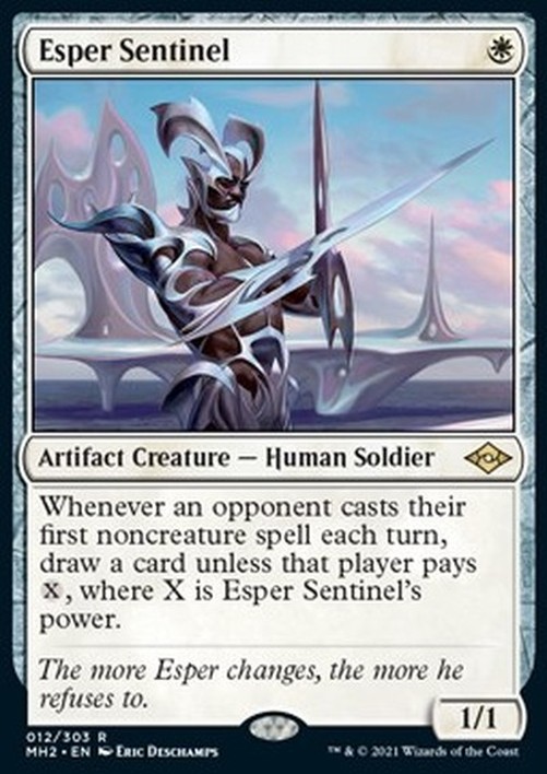 Magic: The Gathering Esper Sentinel