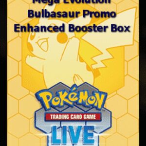 Pokemon Mega Evolution Live Code Card: Bulbasaur Promo - Enhanced Booster Box
