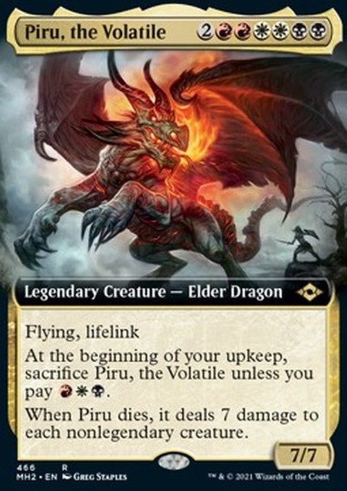 Magic: The Gathering Piru, the Volatile (V.2)